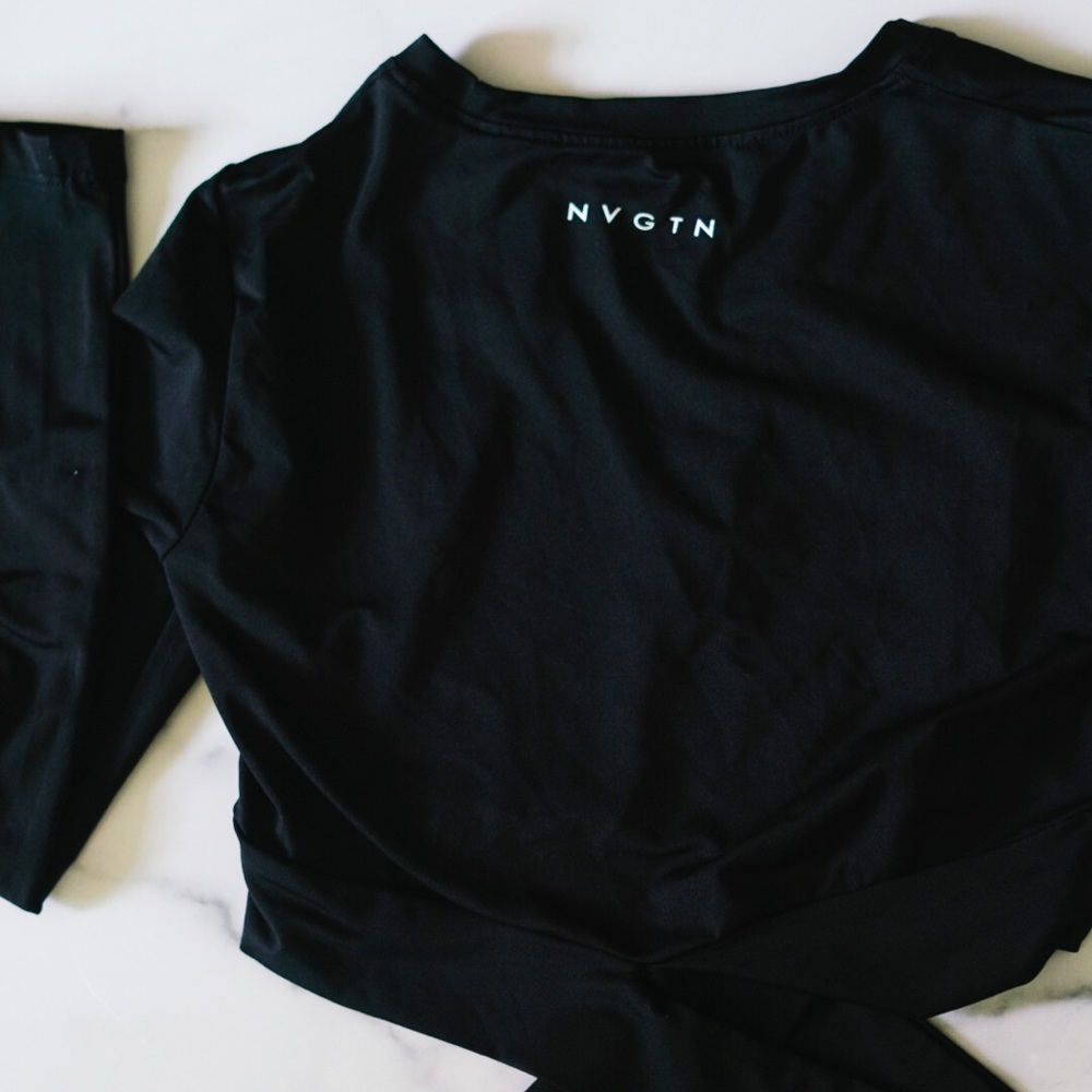 NVGTN long sleep crossbody Black